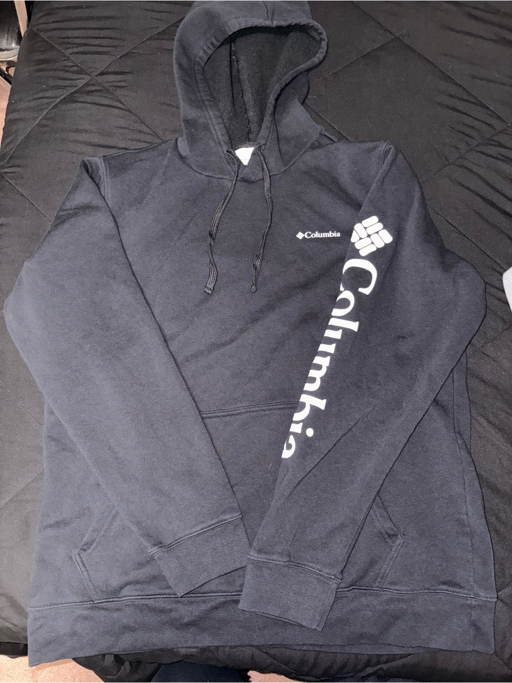 Columbia Men's black hoodie and Bcg hoodie